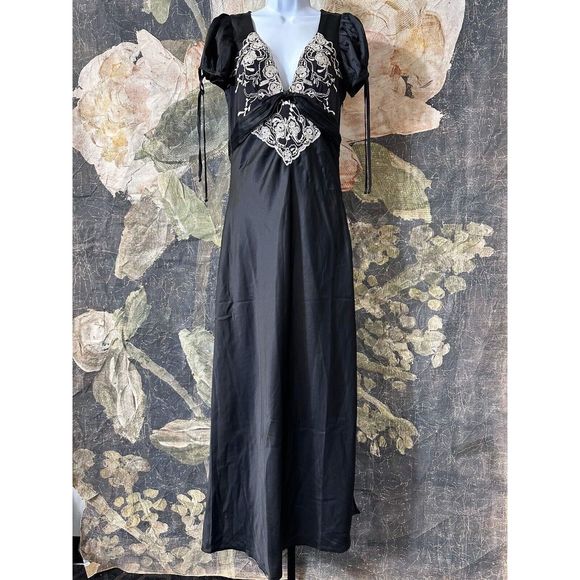 New Free People Cooper Maxi Dress Size 0 - Picture 7 of 9